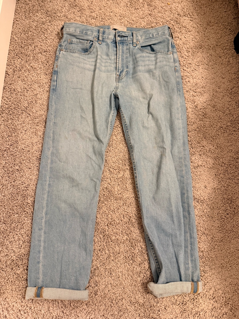 Everlane Light Blue Skinny Jeans